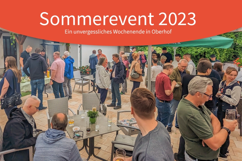 Sommerevent Thüringen Team 2023